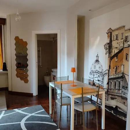 Ferienwohnung Roma Eur - Orangevibes Loft Exterior foto