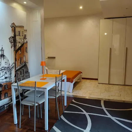 Ferienwohnung Roma Eur - Orangevibes Loft Exterior foto